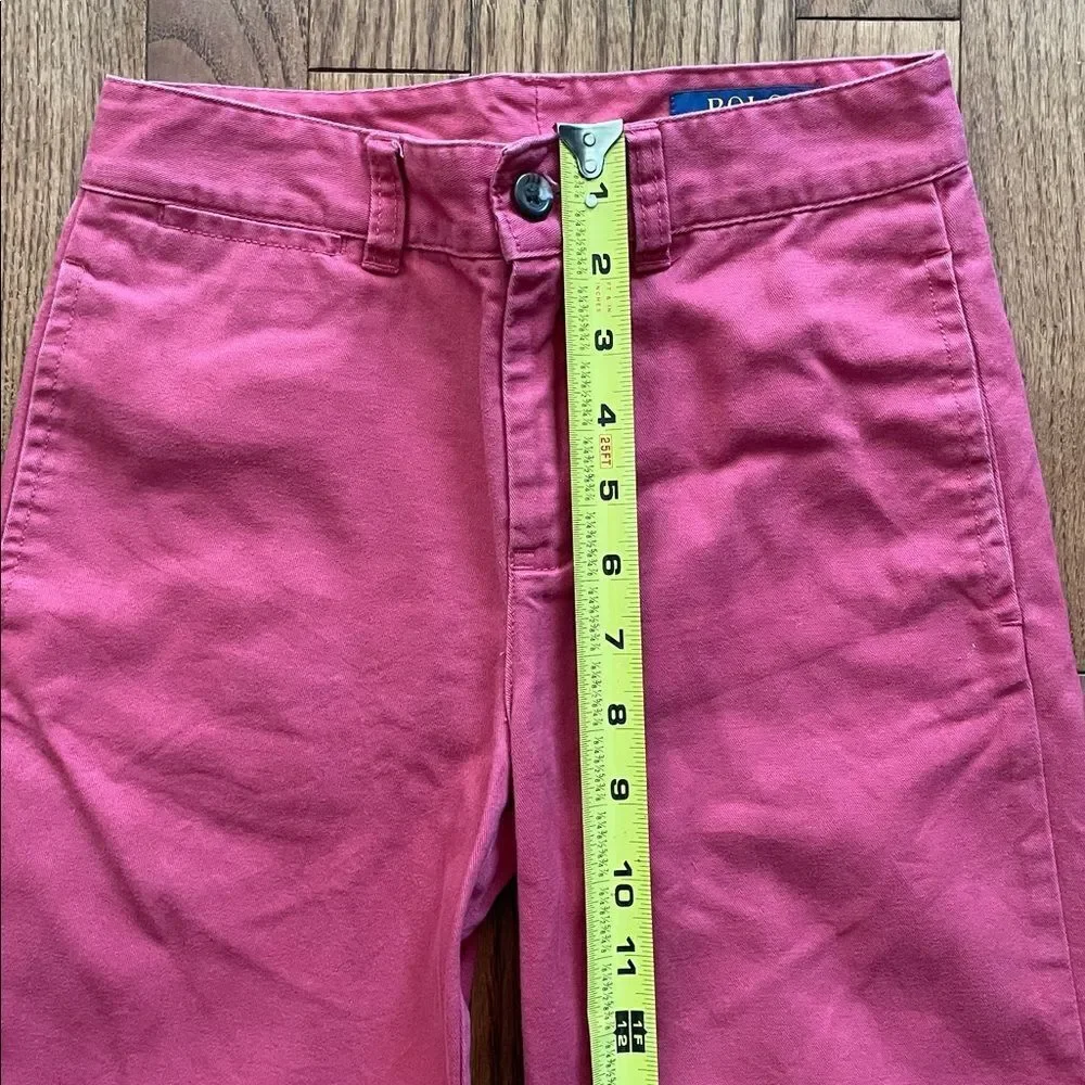 Polo Ralph Lauren Pink Chinos Boy’s Sz 8